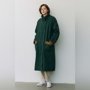 🫶🏼 Vintage Nino Cyclone Green Winter Fall Coat Gorpcore Field Jacket Cottagecore